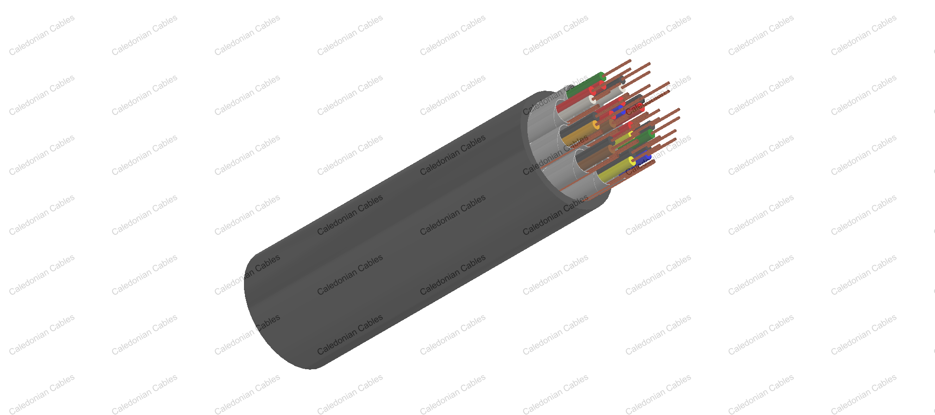 Multipair Individually Screened Cables-Belden Equivalent 9734 BE119734V